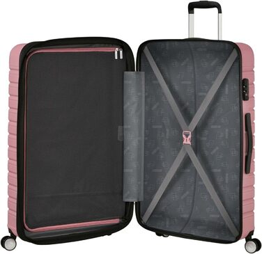 Чемодан American Tourister Flashline, 67 см, 69/75 л, чорний (Shadow Black), Spinner
