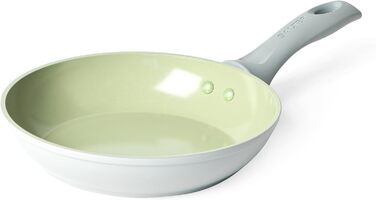 Сковорода SALTER Earth Keramik 24 см з антипригарним покриттям, без PFOA/PFAS/PTFE, для індукційних плит, з бакелітовою ручкою, легко миється