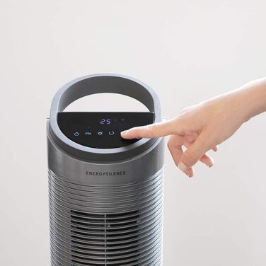 Зволожувач повітря Cecotec EnergySilence 2000 SkyCool, 60W, 3л, для ефірних олій, 3 швидкості, 50° осциляція, чорний