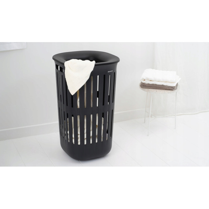 Кошик для білизни Brabantia 55 л, підлоговий, чорний
