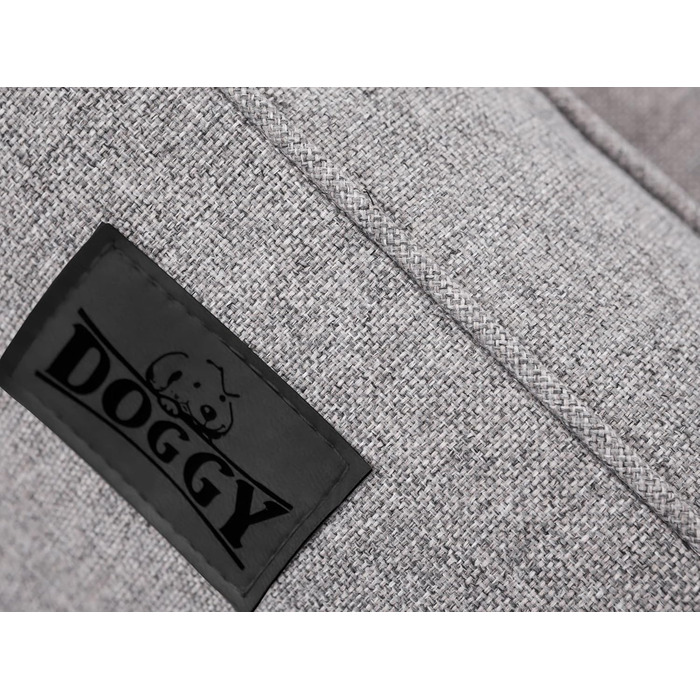 Крісло-ліжко для собак та котів, крісло-лежанка, сірий колір, XXL (117x79 см) знімний чохол