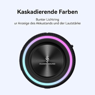 HUAWEI Sound Joy 2: Портативна Bluetooth колонка, IP67, стереозвук, чорна