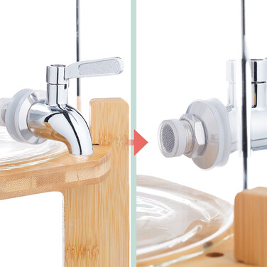 Relaxdays Beverage Dispenser for Cold & Hot Drinks