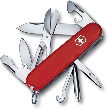 Швейцарський мультитул Victorinox Super Tinker 1.4703 – червоний, 14 функцій
