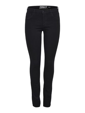Джинси жіночі ONLY Skinny DNM NOOS сині, базові, стрітстайл, розмір L/32L, Black Denim