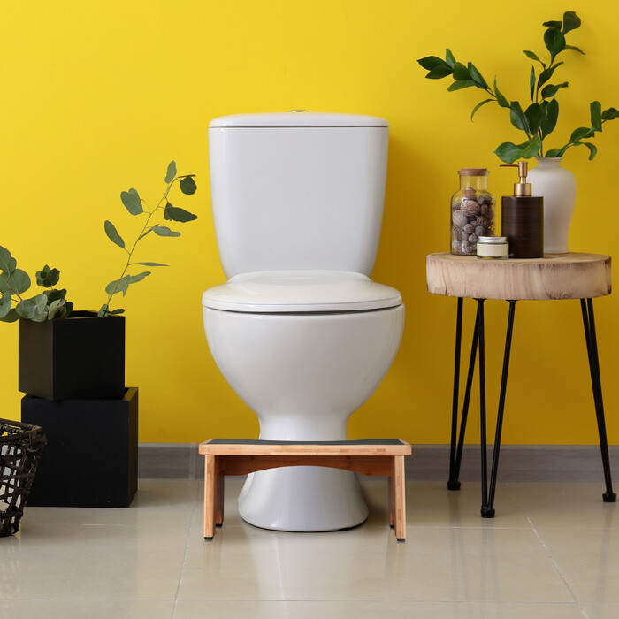 Bamboo Toilet Stool