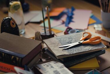 Універсальні ножиці Fiskars для правші, 21 см, якісна сталь/пластик, серія Classic, 1000815