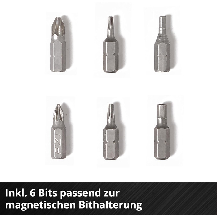 Акумуляторна дриль-шуруповерт Einhell TC-SD 3,6 Li (3.6V, 1300 mAh, 3 Nm, з регульованим кутом, LED-підсвічування, Soft Grip, індикатор заряду, 6 біт)