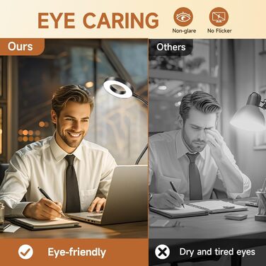 Світлодіодна приліжкова лампа One Fire 48 LED з USB, 3 режими, диммування, адаптер 10W, гнучка, для ліжка/дитячої