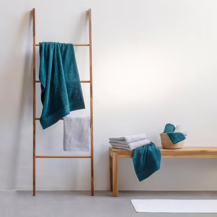 Möve Handtuchset New Classic 6-Piece Towel Set - 2x 30x50 cm + 2x 50x100 cm + 2x 67x140 cm, 100% Cotton, Snow