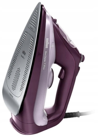 Парова праска Braun EloxalPlus SI 7181 VI, 3100 Вт, фіолетова, 300 мл