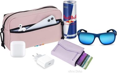 Сумка на пояс, бананка Wimmerl Elephant 12827 Dusty Pink (з брелоком) - водонепроникна, унісекс