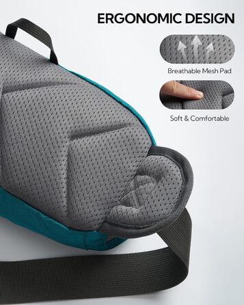 WATERFLY Поясна сумка на пояс для чоловіків та жінок з тримачем для пляшки: спортивна, стильна, для бігу, прогулянок, тренувань з собакою, подорожей. (Турквіс)