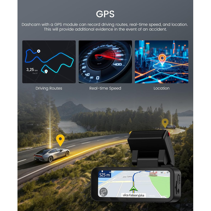 Автомобільний відеореєстратор 360° 4-канальний FHD 1080P (передній, задній, лівий, правий), 3