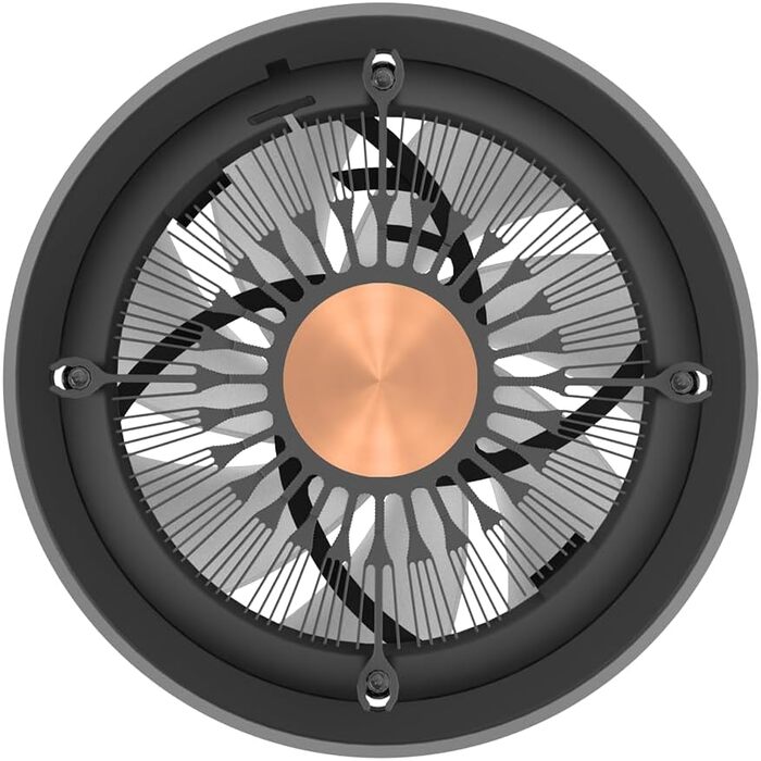 Система водяного охолодження Thermaltake Sync CPU – однотурова, 4×6мм мідні heatpipes, 120мм PWM вентилятор (9 адресуємих LED), 5V синхронізація з материнською платою, до 240W TDP, Intel LGA1851/1700 & AMD AM5/AM4, Чорний (UX150-L, UX150, Black)