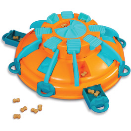 Іграшка-головоломка для собак Outward Hound Nina Ottosson Tower of Treats Level 4, Оранжева