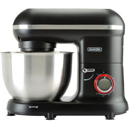 Кухонний комбайн Classic Kitchen Chef чорний, 4,5 л, 1300 Вт – міксер, кухонний робот