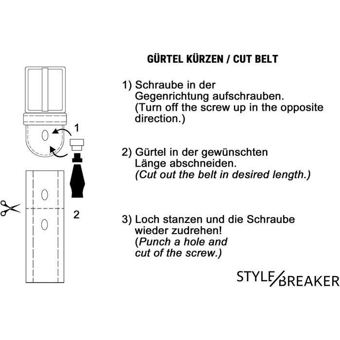 Жіночий ремінь StyleBREAKER з різними заклепками, штучна шкіра, бронзовий, регульований