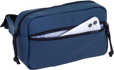 Сумка на пояс, бананка Wimmerl Elephant 12827, водонепроникна, унісекс, для чоловіків та жінок, з брелоком (синій)