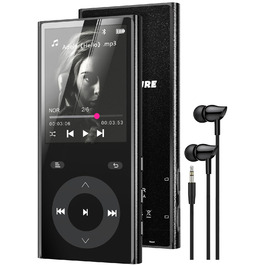 MP3 плеєр з Bluetooth 5.3 та динаміком, 90 ГБ пам'яті, 2.4