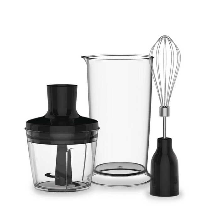 Занурювальний блендер Tefal Quickchef HB656838, 1000 Вт, подрібнювач 0,8 л, міксер