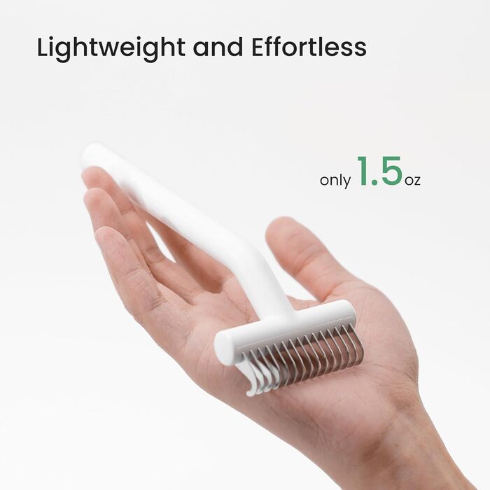 PawRake – щітка для котів та собак на вигляд копалки, для видалення підшерстка, для середньої та довгої шерсті, для комфортного догляду за шерстю