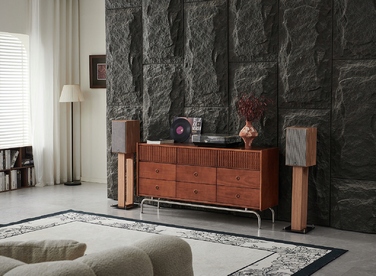 Стійки для акустичних систем Norstone ALVA Plus, горіх (пара)