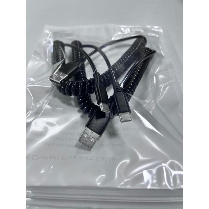 Кабель USB Type-C, 3 шт. (3M+2M+1M) для Samsung, Huawei, Xiaomi. Швидка зарядка, передача даних, нейлон.