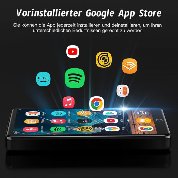 MP3 плеєр 160GB з Bluetooth та WiFi, 5