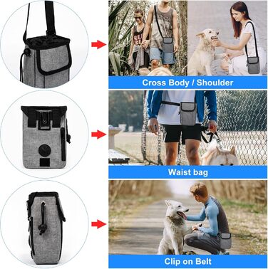 Чемодан для собак та котів Modoker: органайзер для подорожей з підстилкою, 2 миски, 2 контейнери для корму, темно-сірий