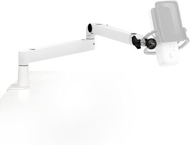 Elgato Wave Mic Arm LP White - Мікрофонна стійка Elgato Wave LP White для подкастів, стрімінгу та геймінгу