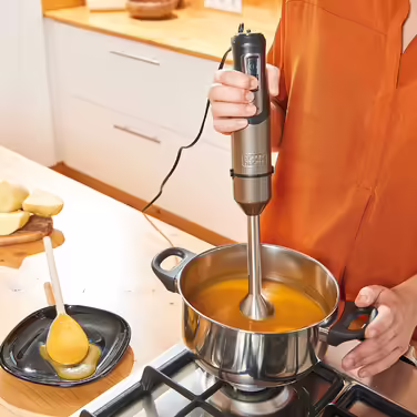 BLACK+DECKER | Immersion Blender | BXHBA1000E | Immersion Blender | 1000 Watt | 4 Accessories | 20 Modes 3 Accessories Single 1000W