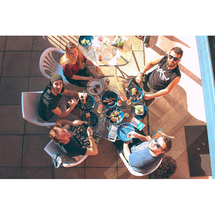 Набір для приготування бургерів DREIBERG® з нержавіючої сталі (9 предметів): лопатка, прес, розсипач спецій, дзвоники для плавлення сиру, рецепти, папір для випікання