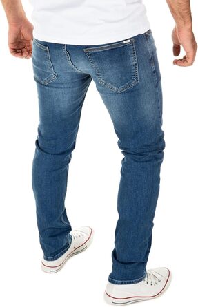 Чоловічі джинси WOTEGA Justin Slim-Fit, синій індиго, 34W/32L