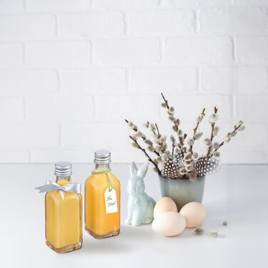 Relaxdays Set of Small Bottles, 50 ml