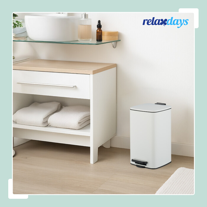 Relaxdays Square Cosmetic Container 8 Liters