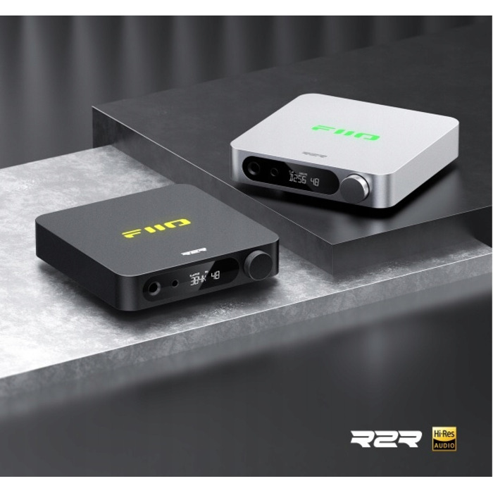 Підсилювач для навушників та ЦАП FiiO K11 R2R (чорний) з балансним виходом 4.4 мм та SE