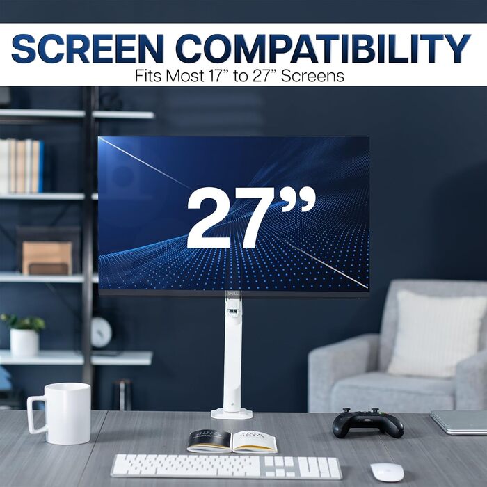 Кріплення для монітора VIVO Robuster STAND-V101V, алюміній, до 49