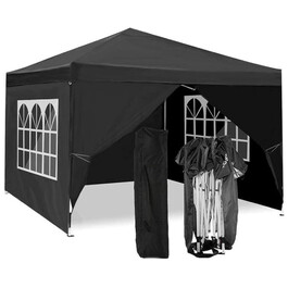 Садова альтанка Holla Garden з 4 стінками, 3 x 3 x 2,5 м