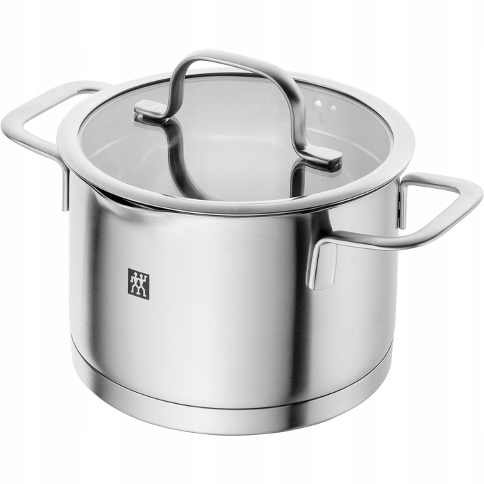 Набір каструль Zwilling TrueFlow з нержавіючої сталі, 8 предметів