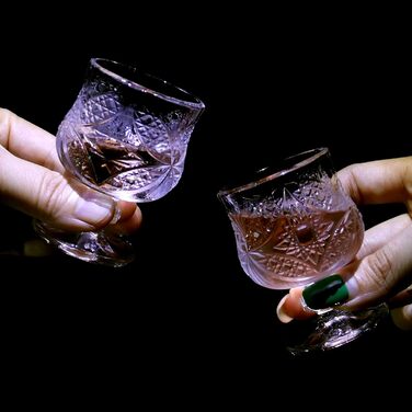Набір келихів Cordial 50 мл для текіли, хересу (8 шт) на ніжці