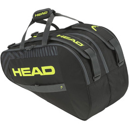 Сумка для падел-тенісу HEAD Base, чорний/жовтий