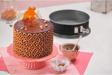 Форма для випічки Kaiser Inspiration Springform 28 см, кругла, з антипригарним покриттям, з плоским дном