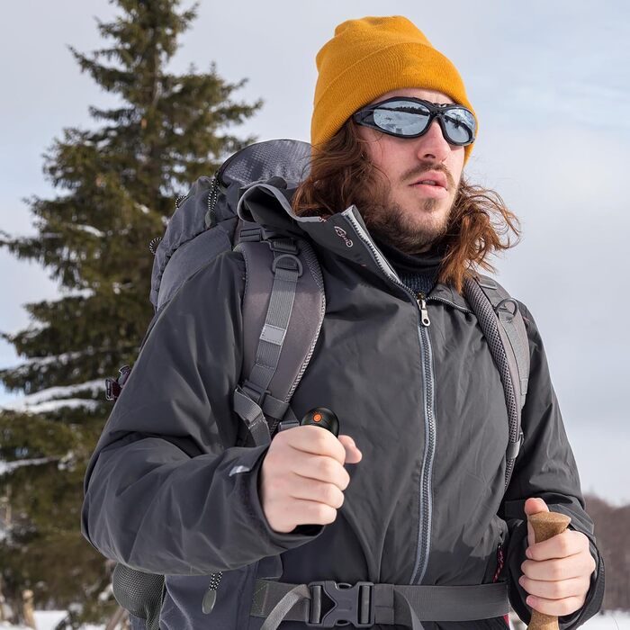 Електричні грілки для рук 2 шт. з акумулятором 2000mAh, повербанк 10000mAh, 5 температурних режимів, USB, до 24 годин, для дітей, чоловіків, жінок (чорний, компактний)