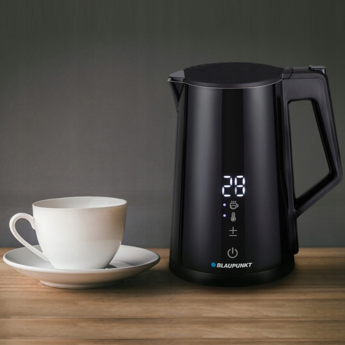 Електричний чайник Blaupunkt EKD601, 2200 Вт, 1,7 л, чорний