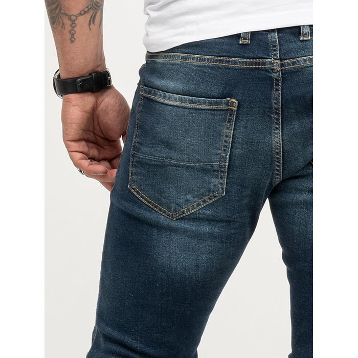Чоловічі джинси Rock Creek Slim Fit M21 (36W/34L, темно-сині) - Оригінал