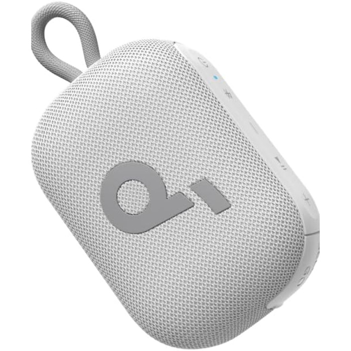 Soundcore Anker Select 4 Go: Портативна Bluetooth колонка, водонепроникна IP69, 20 годин роботи, для душу, подорожей та активного відпочинку (біла)