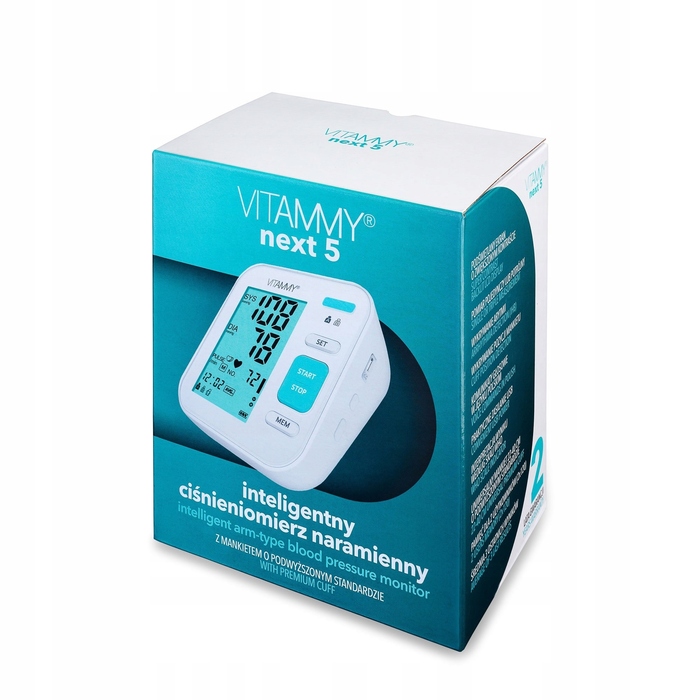Тонометр Vitammy Next 5, автоматичне накачування, визначення аритмії