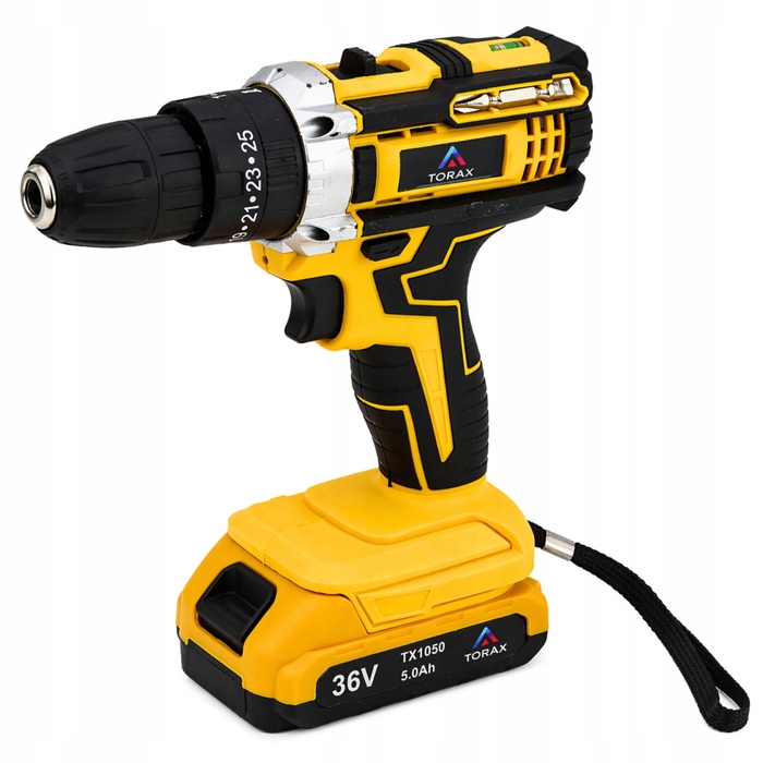 Акумуляторна шурупокрут TORAX 36 V TX1050