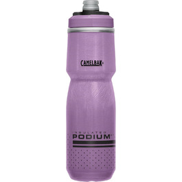 Camelbak Podium Ice Sport Water Bottle, Squeeze Bottle, for Running, Cycling, Hiking (Purple, 710 ml)